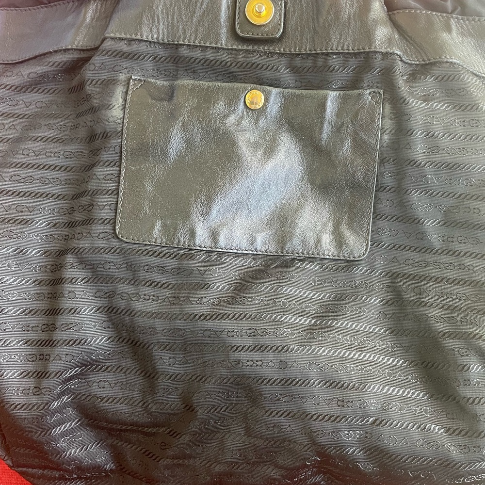 Black Prada Tote Bag authentic. Rare. Firm price please. - Picture 6 of 11